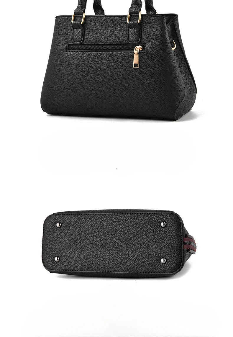 New Woman Shoulder Bag Large Capacity Handbag for Women Crossbody Bag PU Portable Bucket Bag Ladies Messenger Bags Tote Bags