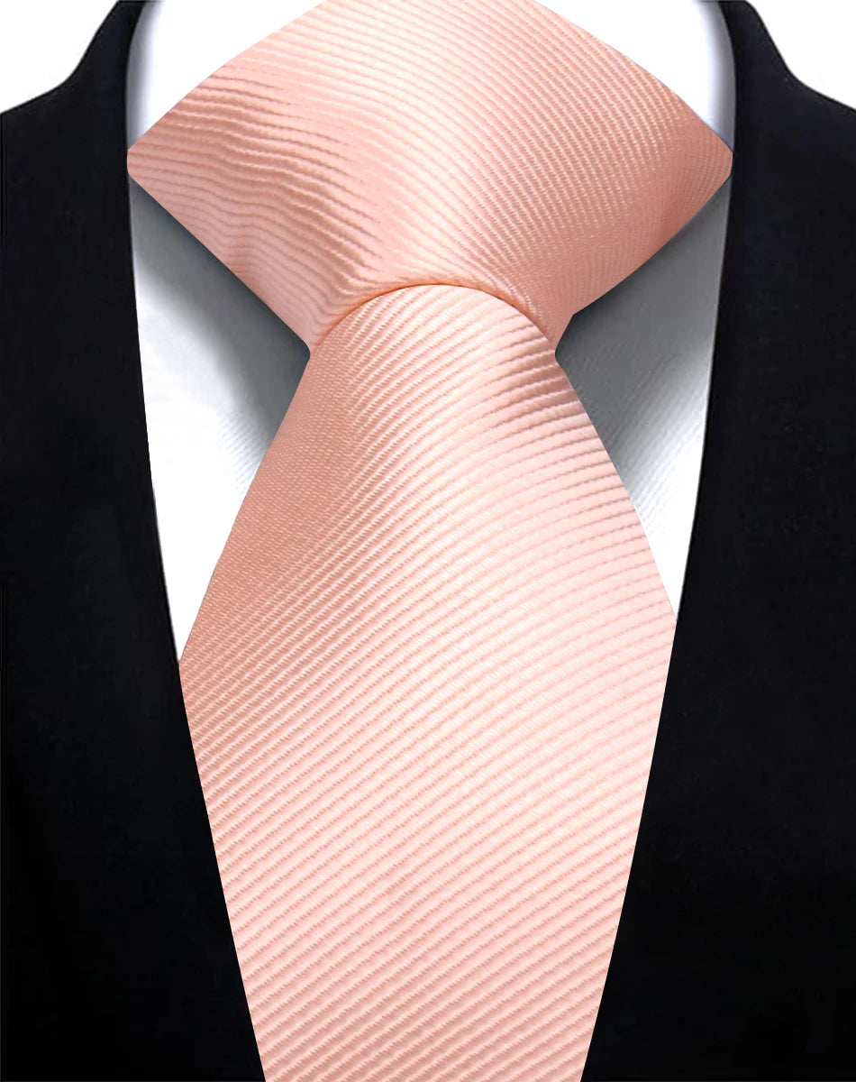 Solid Tie 7.5cm Necktie For Men Fashion Wedding Ties Slim Blue Gray Classic Neckties Men Business Jacquard Woven Classic Gravats