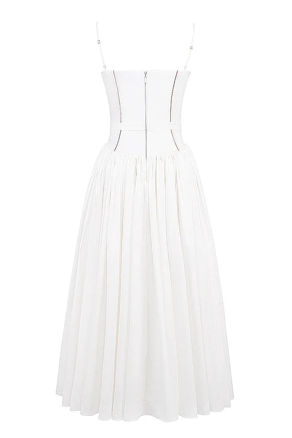 Spring Floral Print Chiffon Holiday Beach Dress Women Sexy V Neck Backless Sling Long Dress Summer Sleeveless Pleated Maxi Dress