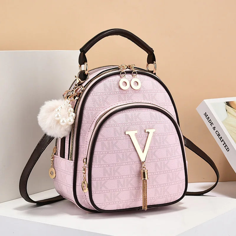 Women's bag 2025 new fashion women's bags hit color hand-held bag Europeand the United States all-match shoulder messenger bag