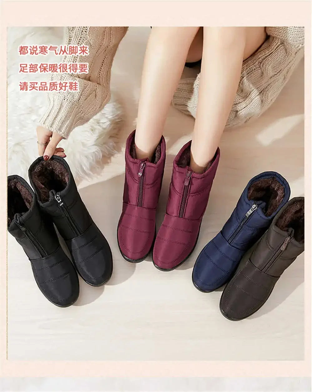 Soft Sole Anti-skid Spring Boots Women Shoes Boot Boots High Woman Shoes Sneakers Sport Welcome Deal Particular Order