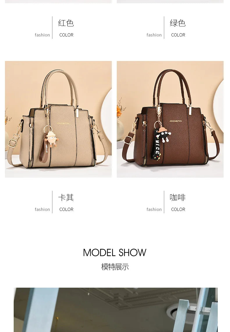 New women bag Fashion Casual Luxury handbag Designer Shoulder bags new bags for women 2025 Composite bag Messenger bag women bag
