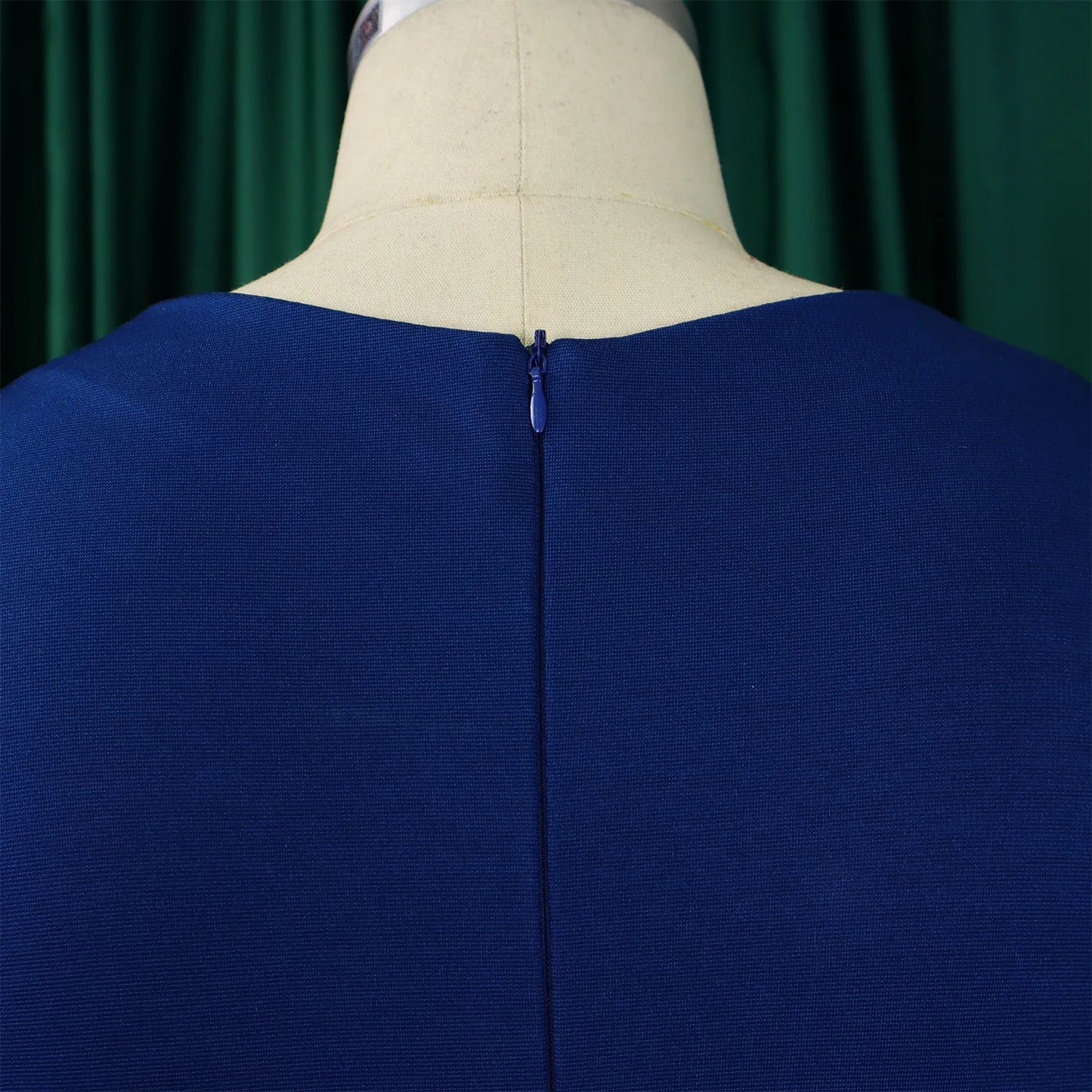 L-3XL Plus Size Elegant Midi Dress 2025 Spring Summer Women Office Lady Dress Casual 3/4 Sleeve Bandage Robe Oversize Dress