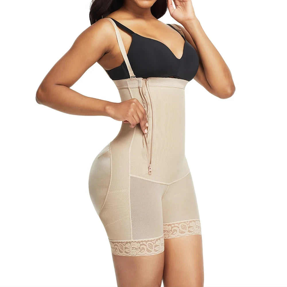 Colombian Reductive Girdles Women Tummy Control Butt Lifter Body Shaper Post Liposuction Waist Trainer Corset Slimming Underwear