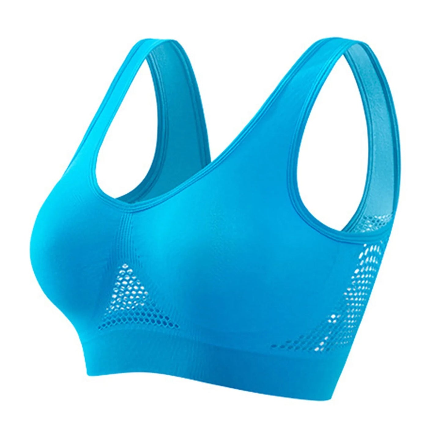 Women Large Size Bra Vest Daily Casual Running Fitness Yoga Beauty Tank Top Sports Vest Without Steel Rims Comfy Breathable Bra