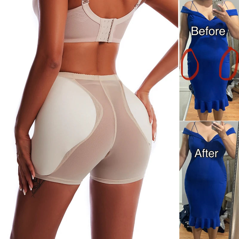 CXZD Hip Enhancer Butt Lifter Push Up Panties Women Body Shapers Control Panties Women Shapewear Sexy Mesh Breathable Lift
