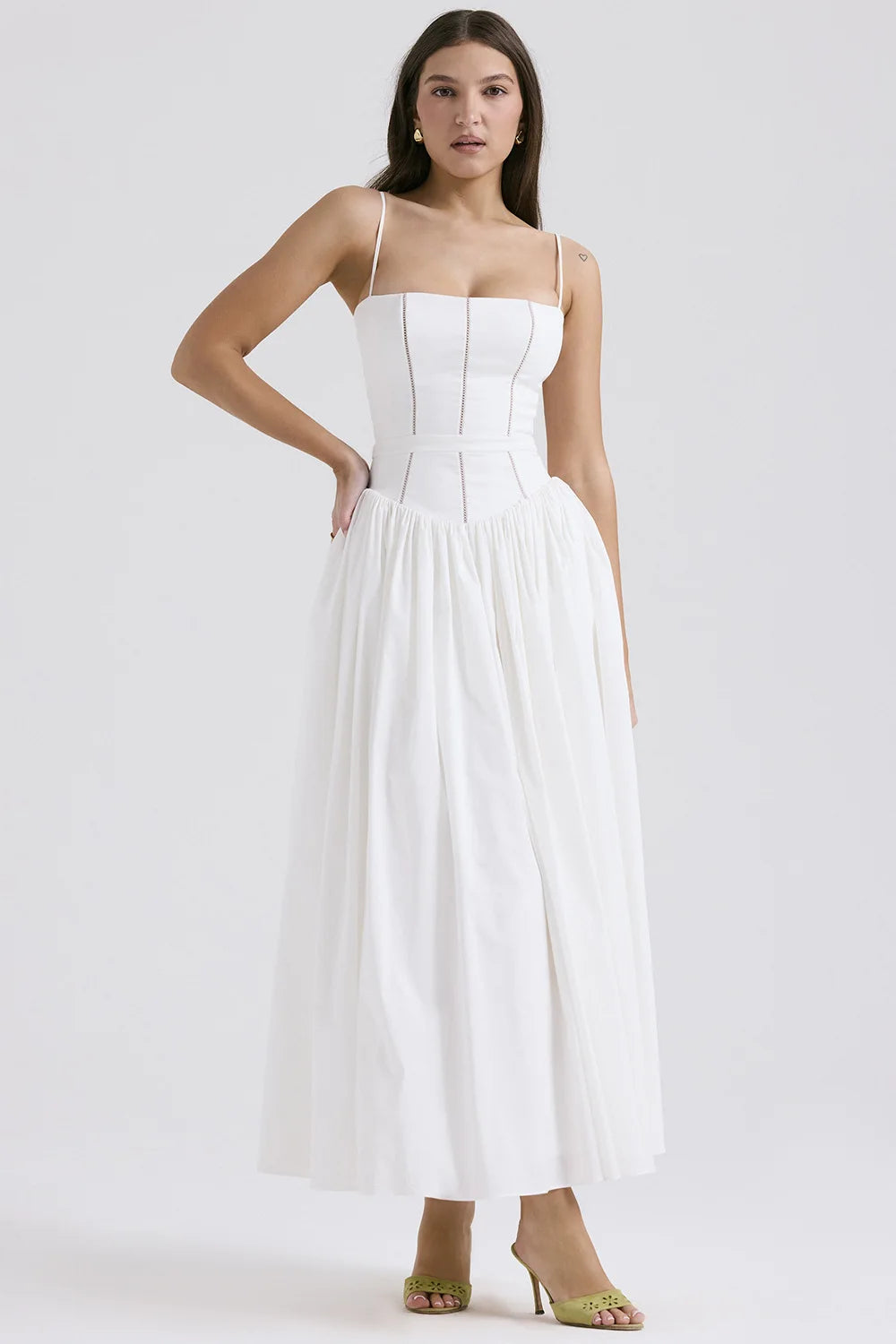 Spring Floral Print Chiffon Holiday Beach Dress Women Sexy V Neck Backless Sling Long Dress Summer Sleeveless Pleated Maxi Dress
