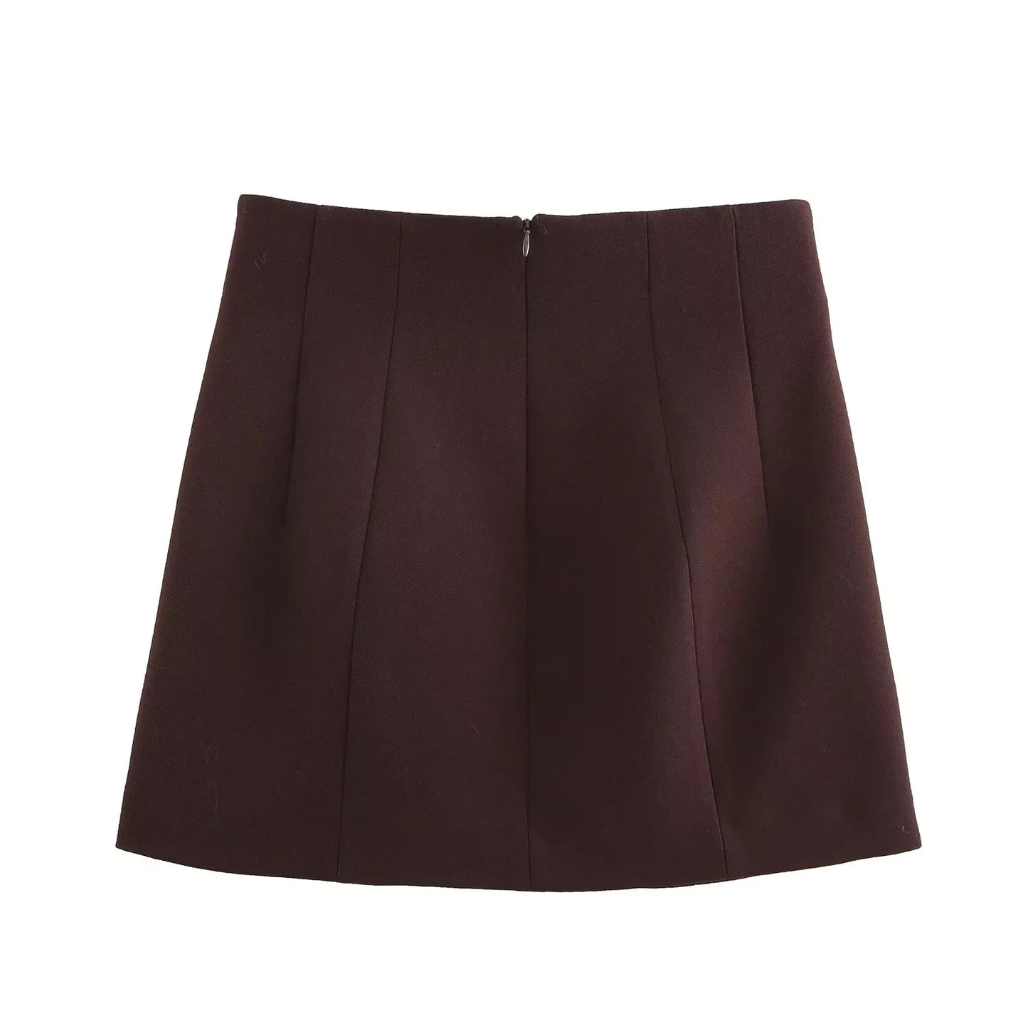 KONDALA 2026 Spring Summer Elegant Valentine‘s Day Suits Fashion Shrug Pockets Blazers Elegant Zipper Skirts Chic Baggy Pants
