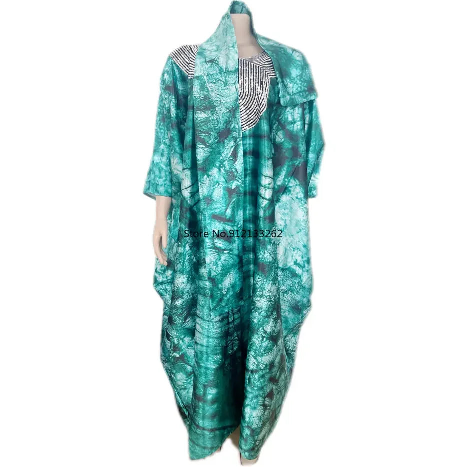 Spring Autumn New African Dresses For Women Vetement Femme Dashiki Abaya Maxi Dress Africa Clothes Dashiki Ankara Dresses