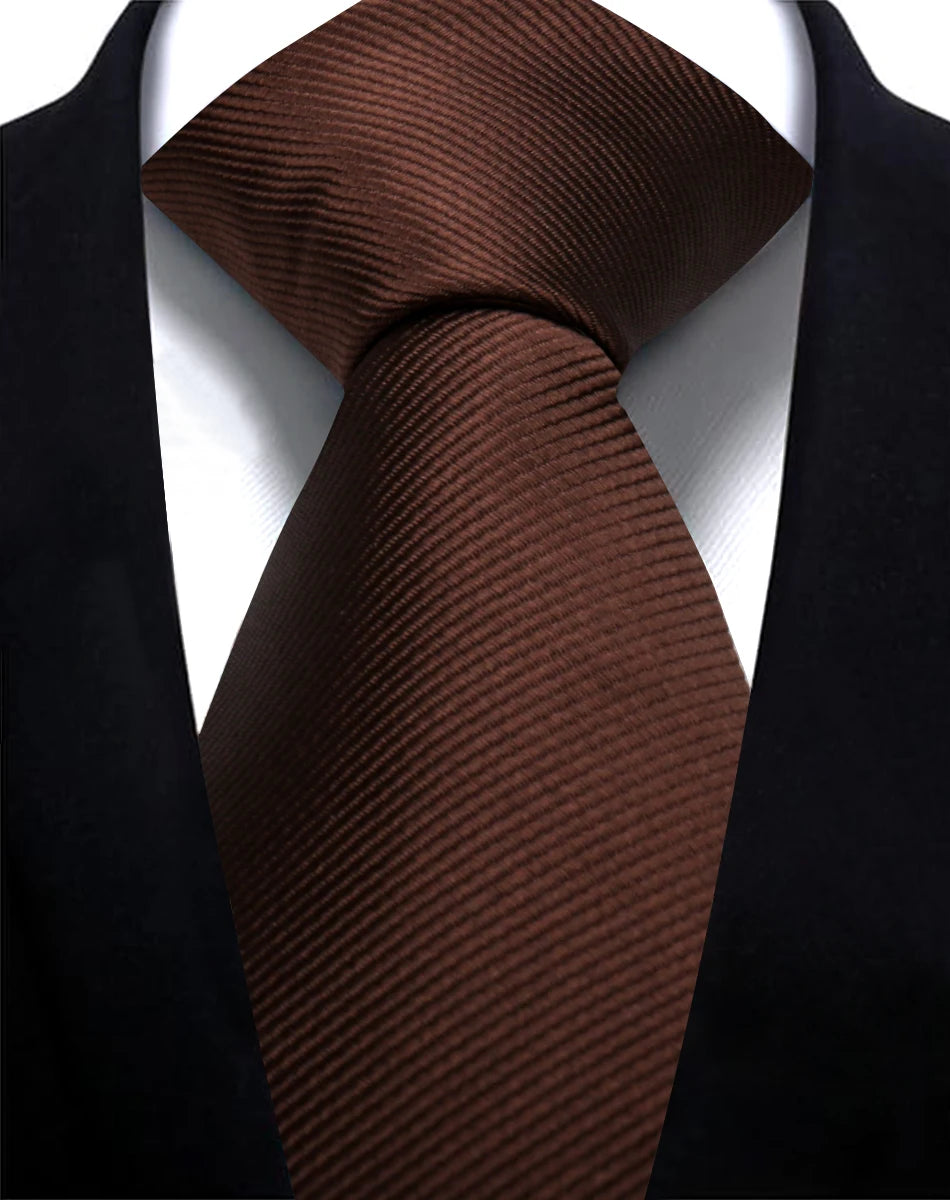 Solid Tie 7.5cm Necktie For Men Fashion Wedding Ties Slim Blue Gray Classic Neckties Men Business Jacquard Woven Classic Gravats