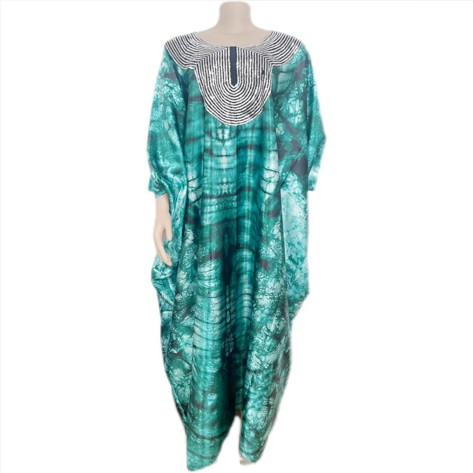 Spring Autumn New African Dresses For Women Vetement Femme Dashiki Abaya Maxi Dress Africa Clothes Dashiki Ankara Dresses