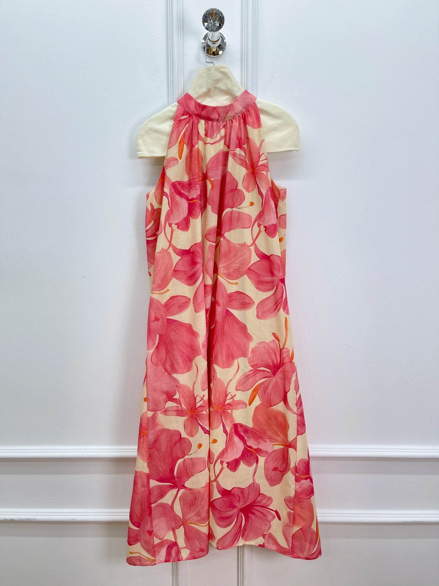 High Quality Fashion Spring And Summer New 2025 Linen Printed Dress For Women