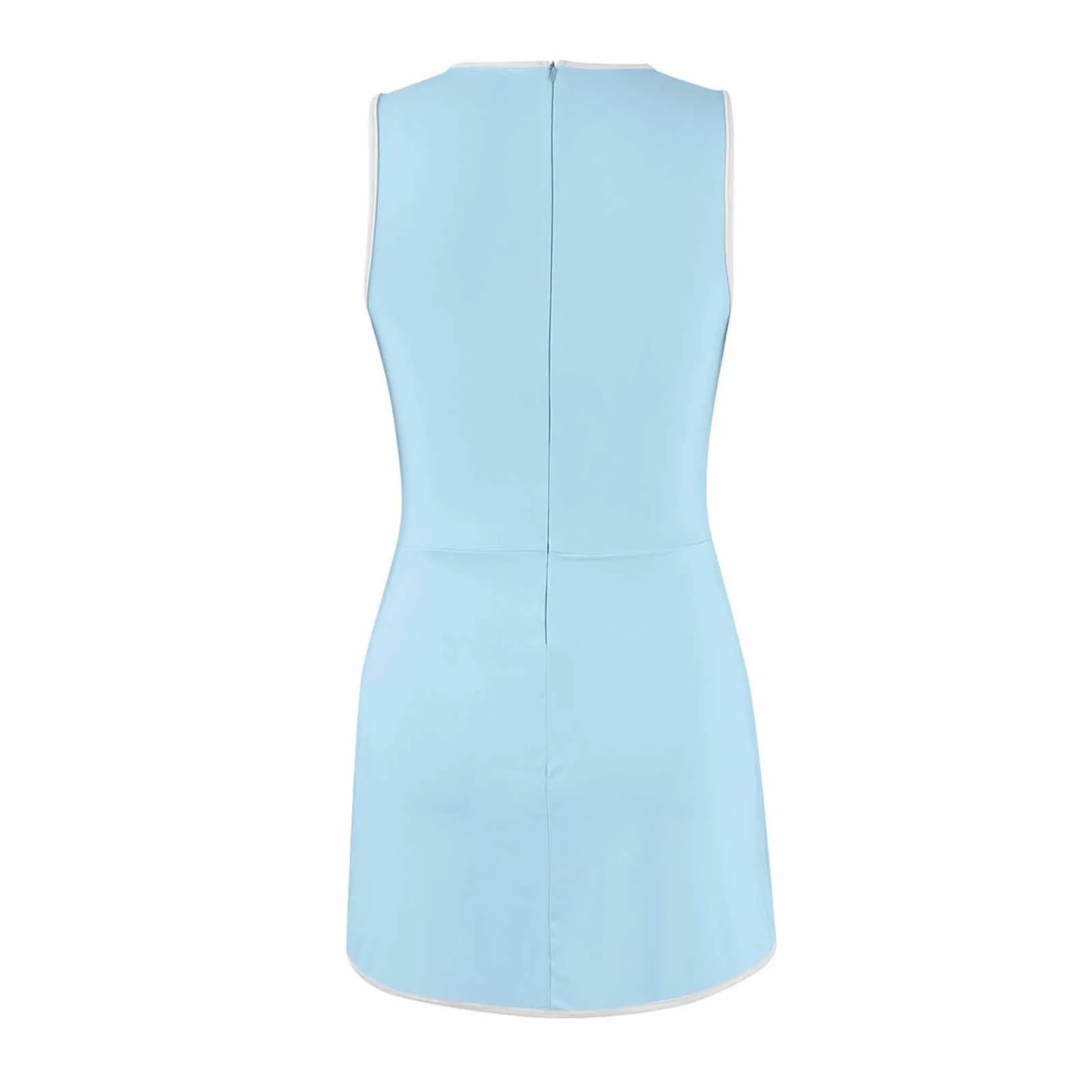 Women's Tennis Dress Summer Workout Dress Athletic Sleeveless Active Dresses Built In Shorts Fashion tight fitting Sports Skirt