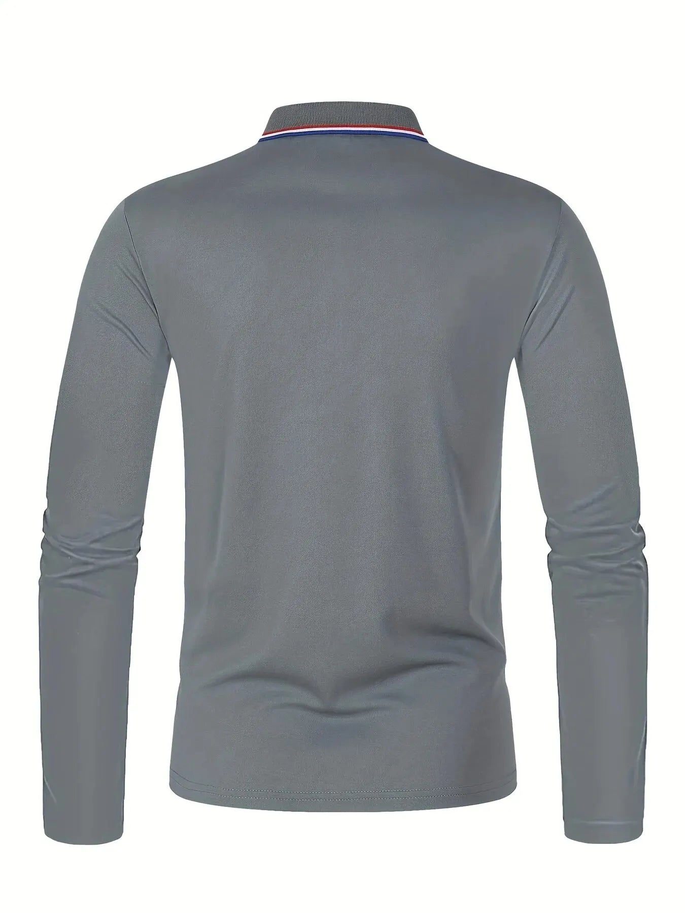Men's Spring and Autumn Casual Breathable Comfortable Polo Shirt Hot Selling Fashion Men's Business Long Sleeve T-Shirt