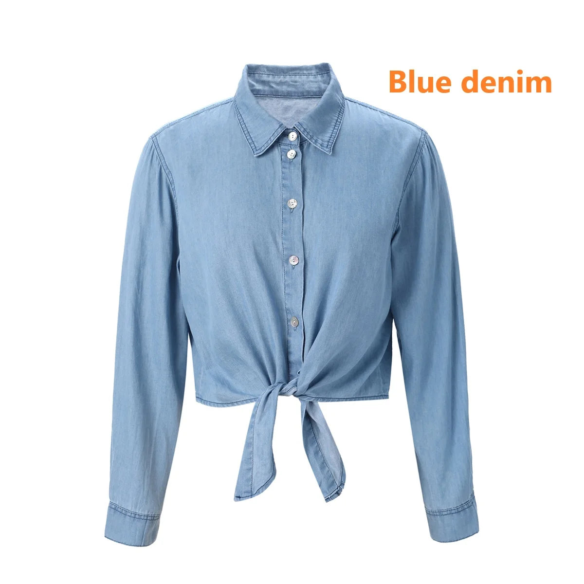 AP SS25 Women Lightweight Denim Wrap Blouse & Slip Dress