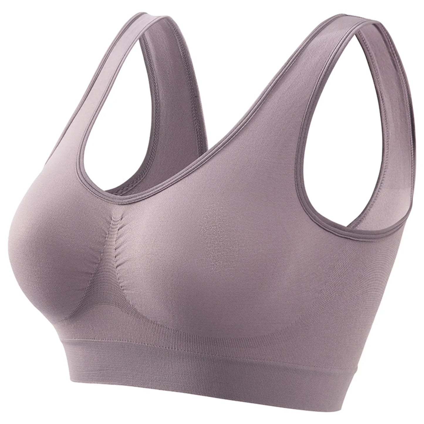 S-5XL Seamless Bras For Women Push Up Hollow Breathable Sports Bra Female Unwired No Pads Crop Top Girls Sexy Lingerie Brassiere