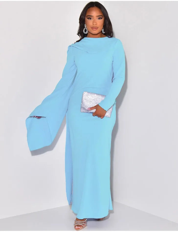 2024 Womens Dresses Spring Elegant Dresses for Women Long Shoulder Strap Loose Solid Color Casual Long Dresses Woman Clothing