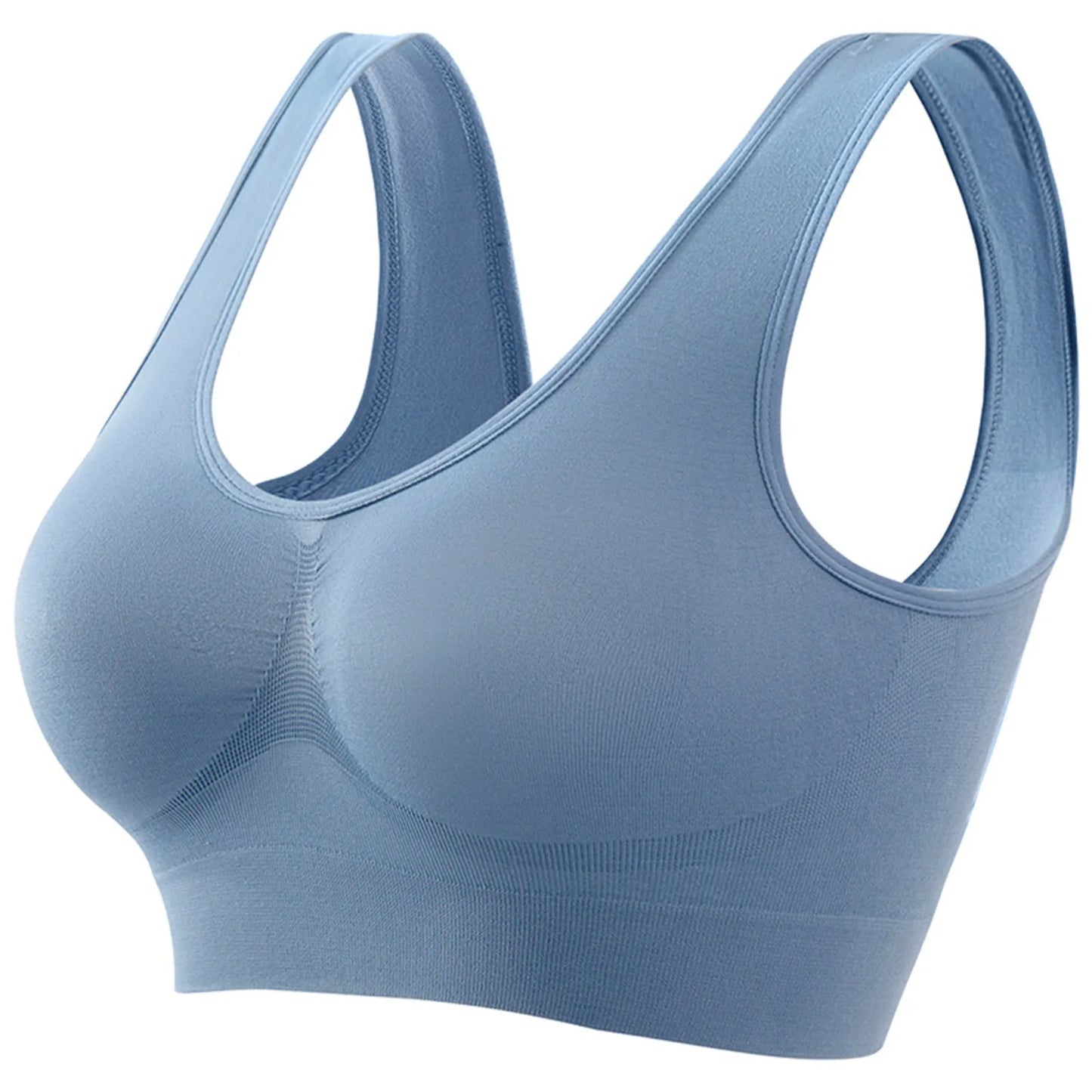 S-5XL Seamless Bras For Women Push Up Hollow Breathable Sports Bra Female Unwired No Pads Crop Top Girls Sexy Lingerie Brassiere