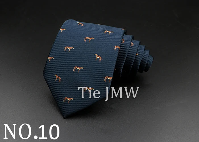 8 cm Tie Gravatas Newest Design Woven 8 cm Silk Necktie Wedding Business Suit Accessories Blue Man Dot Fit Group Party Office