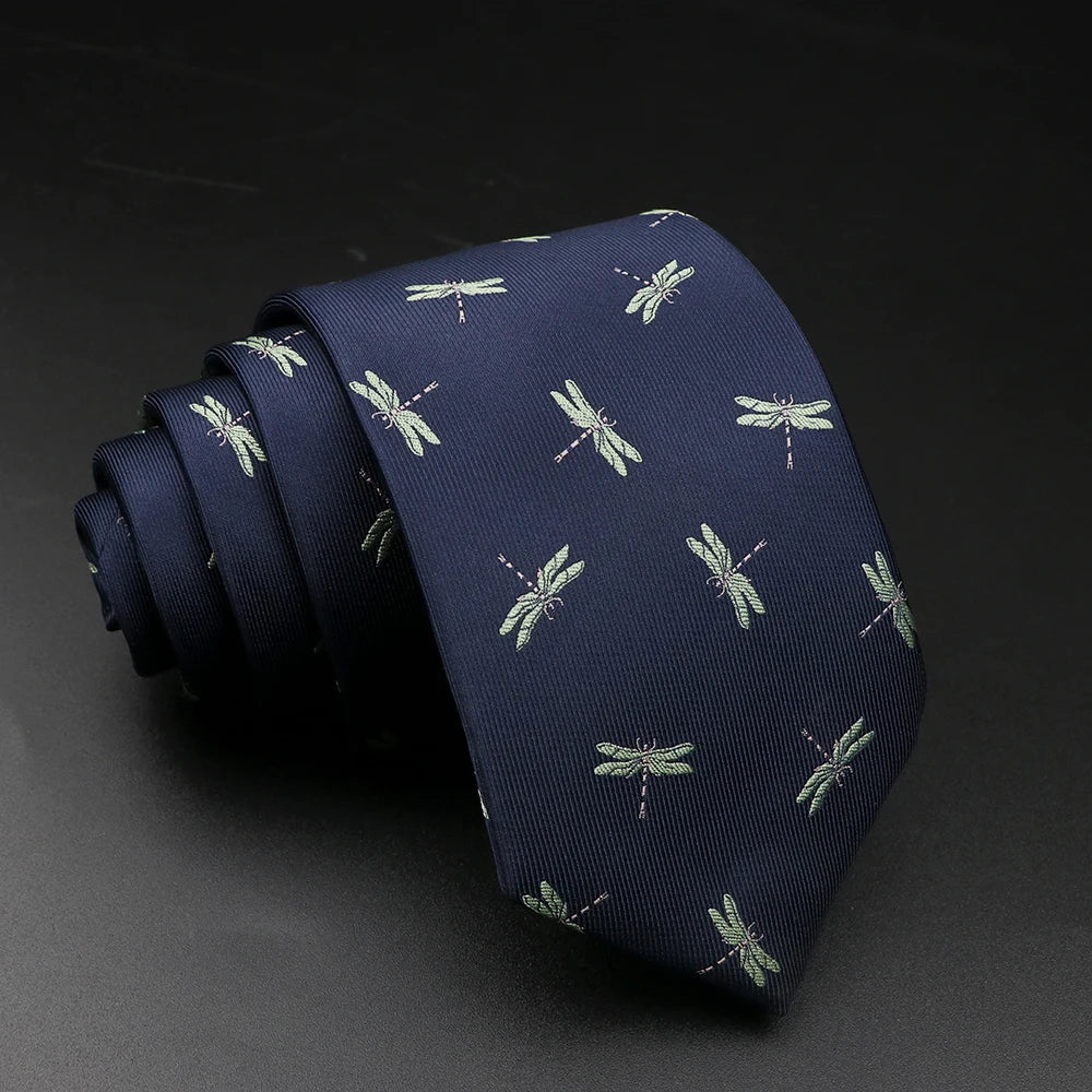 New Style Fashion Jacquard Floral Paisley Necktie Polyester Male Narrow Red Blue Tie Suit Shirt Gift For Men Accessory Gravatas