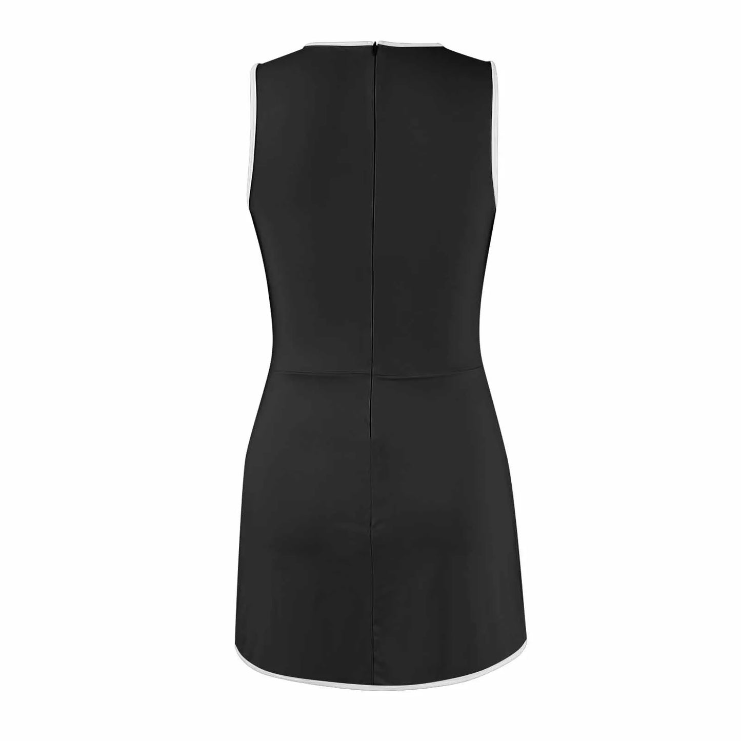 Women's Tennis Dress Summer Workout Dress Athletic Sleeveless Active Dresses Built In Shorts Fashion tight fitting Sports Skirt