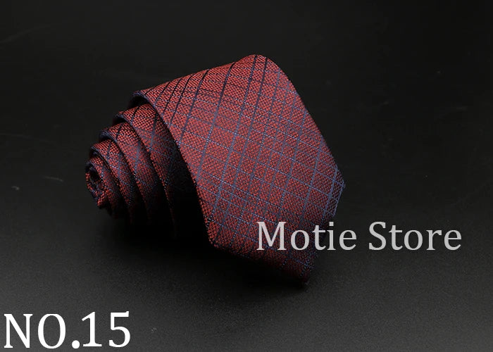 New Style Fashion Jacquard Floral Paisley Necktie Polyester Male Narrow Red Blue Tie Suit Shirt Gift For Men Accessory Gravatas