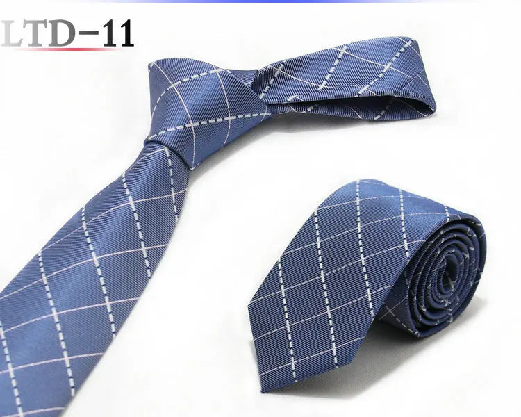 Luxury 7CM Mens Ties Striped Dot Necktie Formal Classic Business Neck Ties Jacquard Woven Necktie For Men Groom Wedding Party