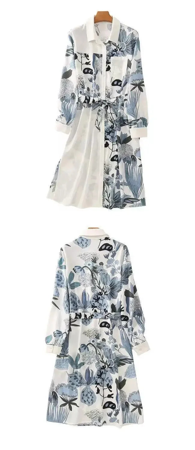 Midi Spring Autumn Women's Long Sleeve Dresses New In Female Dress Features Retro Harajuku Winter 2025 Fashion One-piece Full G