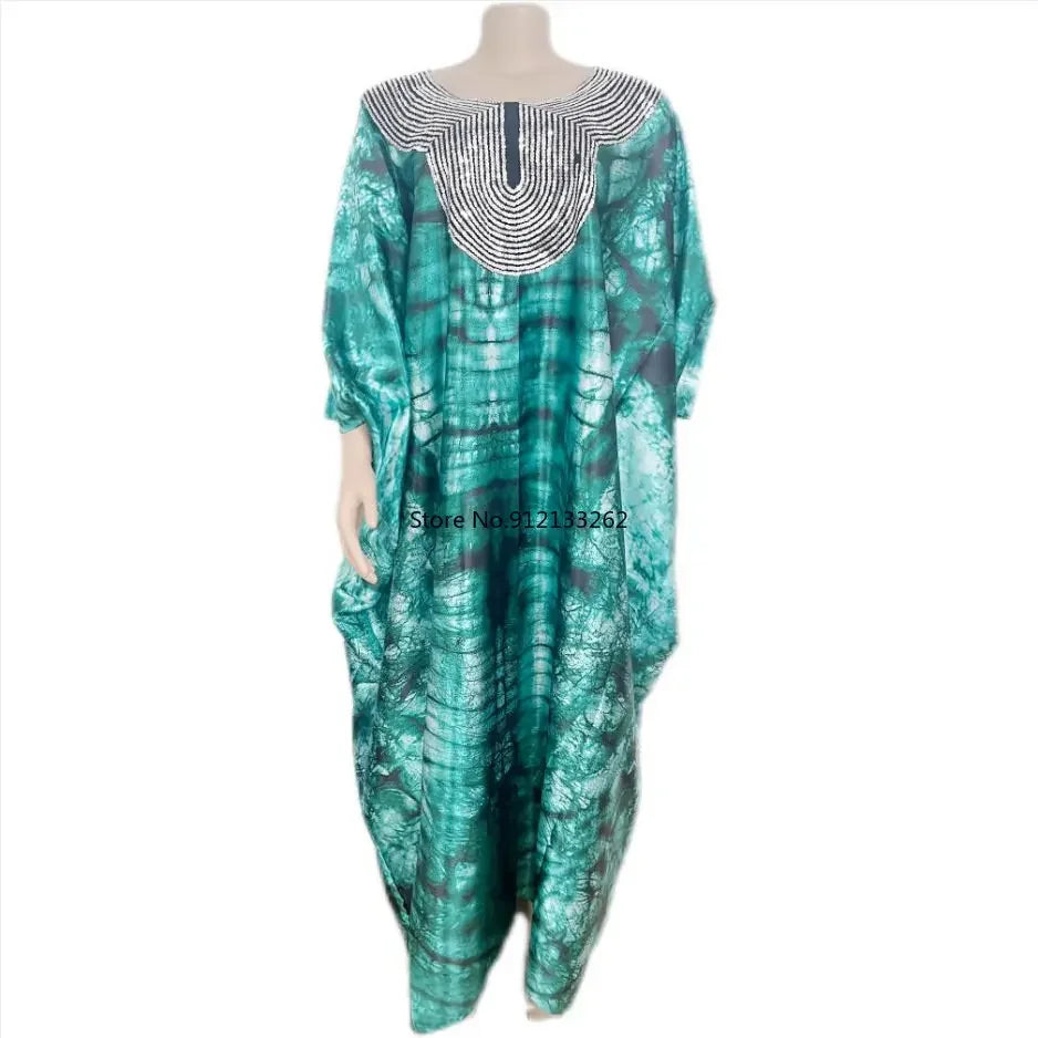 Spring Autumn New African Dresses For Women Vetement Femme Dashiki Abaya Maxi Dress Africa Clothes Dashiki Ankara Dresses