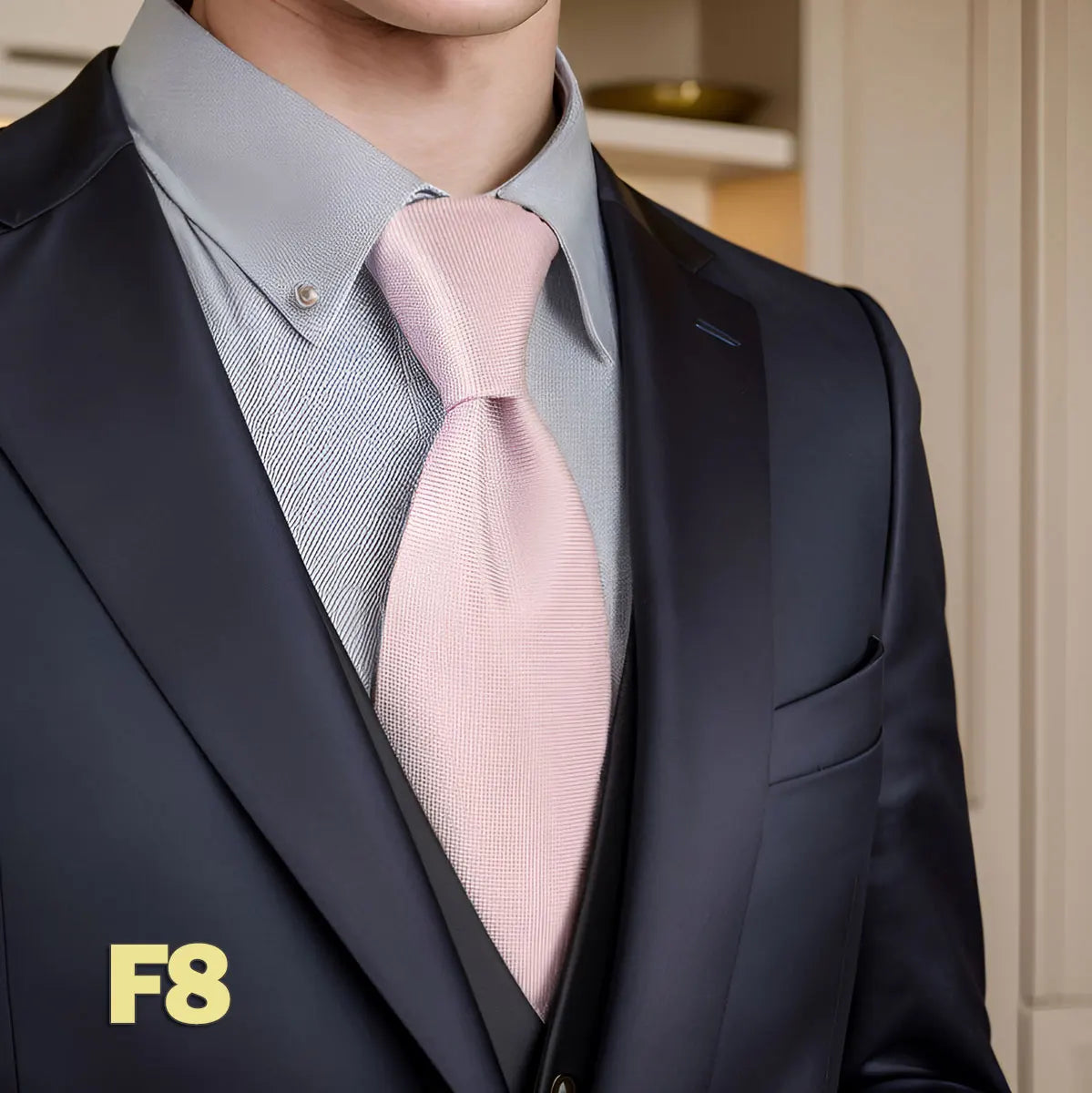 Red Pink Luxury Ties for Men Business Neckties Solid Blue Wedding Suit Formal Dress School Accessories Dropshipping