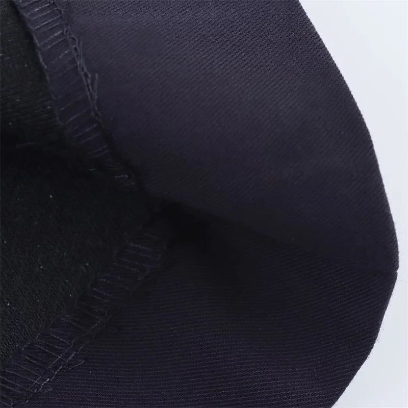 Women's Dresses New Summer 2025 Sailor Suit Style Wide Pleated Cropped Dress Fashionable Color-Blocking Sexy Cute Personality
