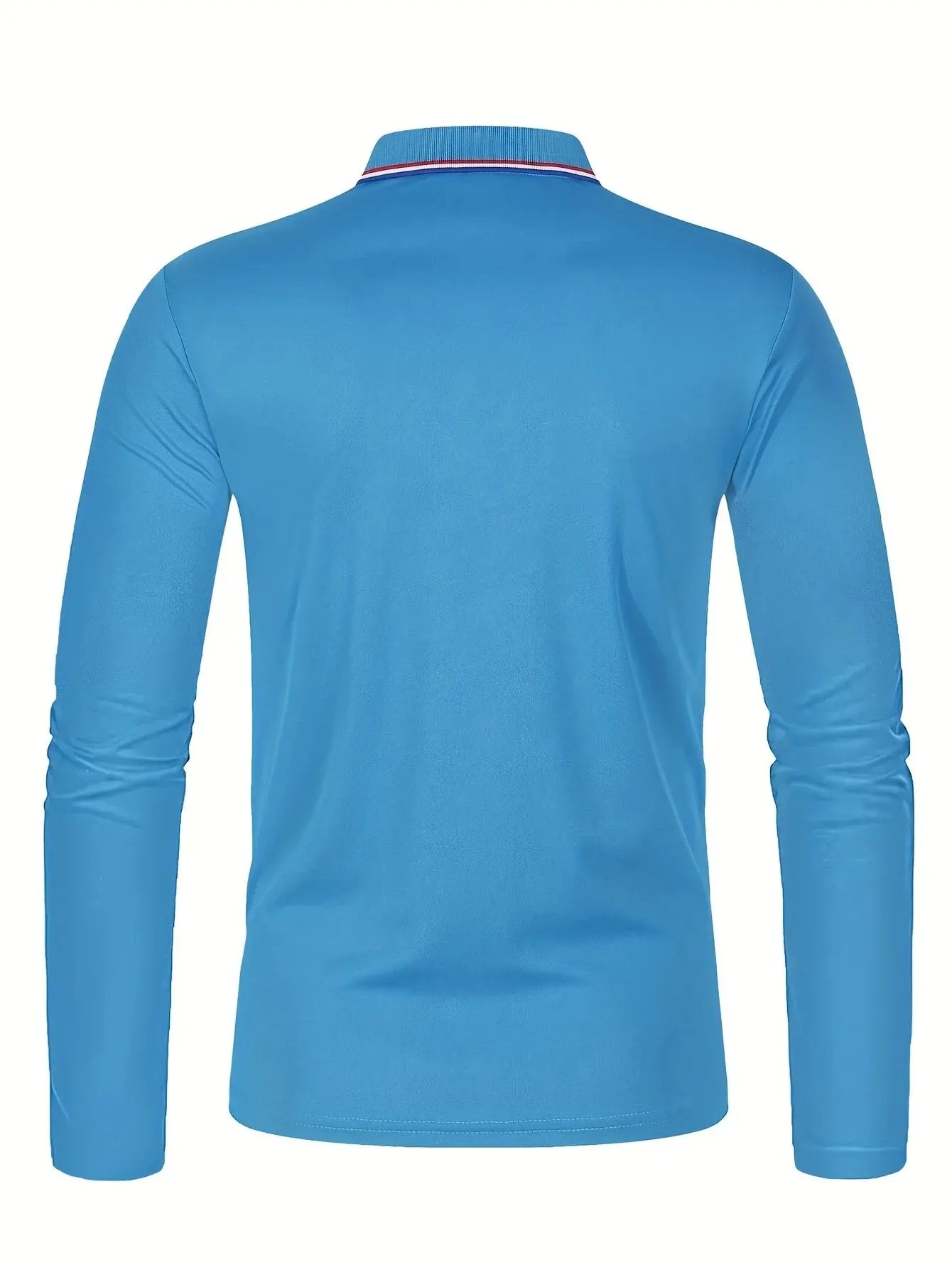 Men's Spring and Autumn Casual Breathable Comfortable Polo Shirt Hot Selling Fashion Men's Business Long Sleeve T-Shirt