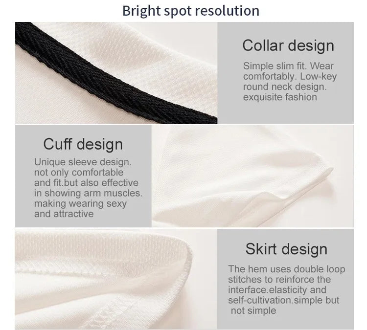 Jeansian Men's Casual Dress shirt 3D simple all-match printed long-sleeved fashion hip-hop neutral clothing