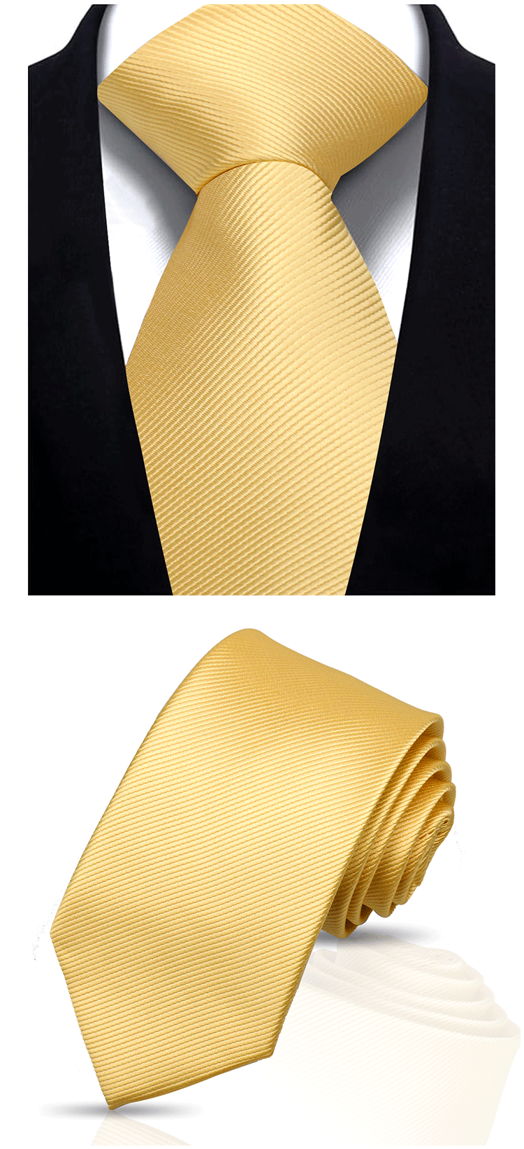 Solid Tie 7.5cm Necktie For Men Fashion Wedding Ties Slim Blue Gray Classic Neckties Men Business Jacquard Woven Classic Gravats