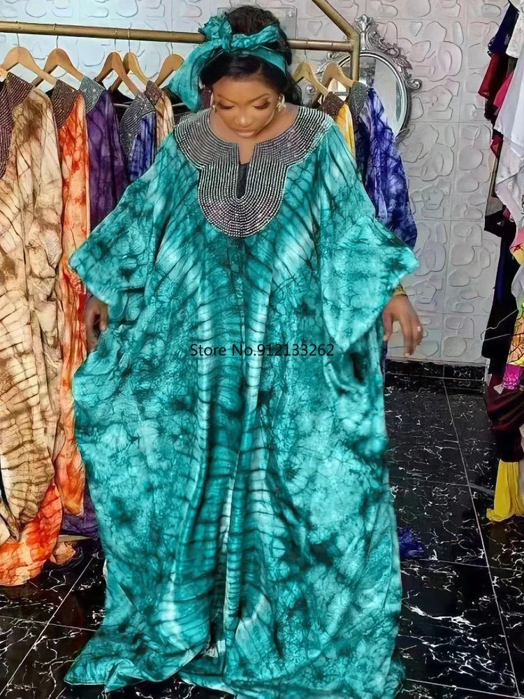 Spring Autumn New African Dresses For Women Vetement Femme Dashiki Abaya Maxi Dress Africa Clothes Dashiki Ankara Dresses