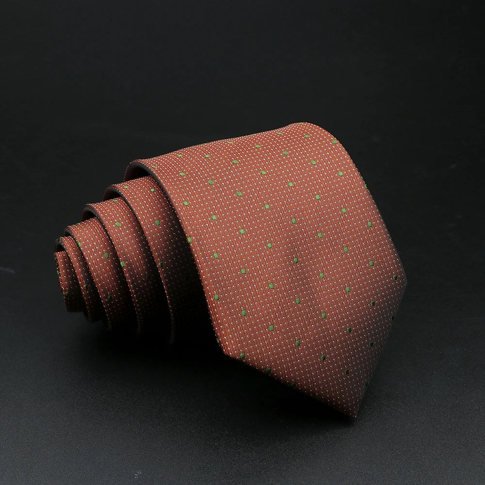 New Style Fashion Jacquard Floral Paisley Necktie Polyester Male Narrow Red Blue Tie Suit Shirt Gift For Men Accessory Gravatas