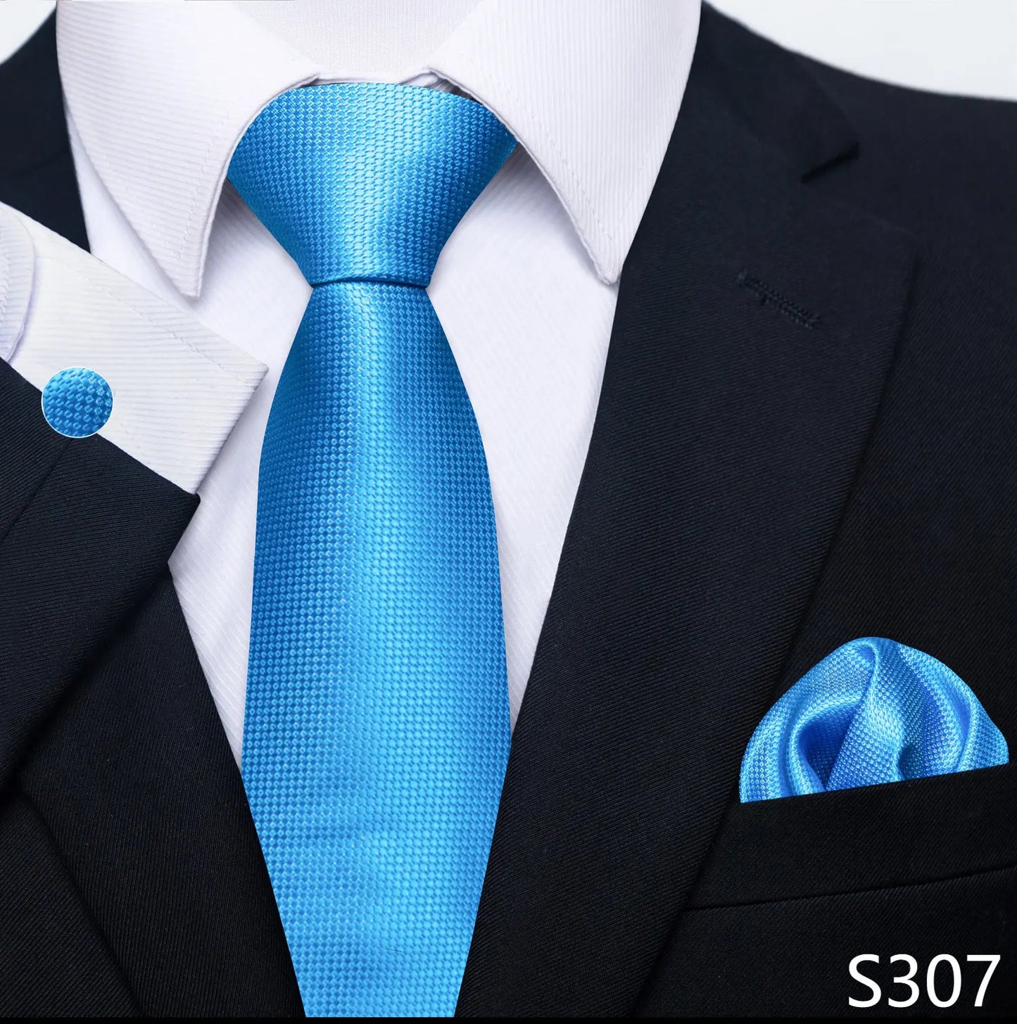 Brand Fashion 8 cm Tie Pocket Squares Set Wedding Present Necktie Suit Accessories Fit Formal Party Holiday Gift