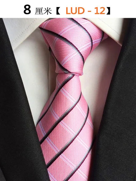 68 Colors NEW 8cm Tie for Man Tie Luxury Striped Flower Business Neck Tie Suit Cravat Wedding Party Necktie Men Gift
