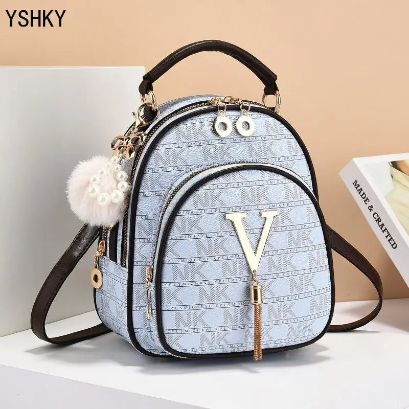 Women's bag 2025 new fashion women's bags hit color hand-held bag Europeand the United States all-match shoulder messenger bag