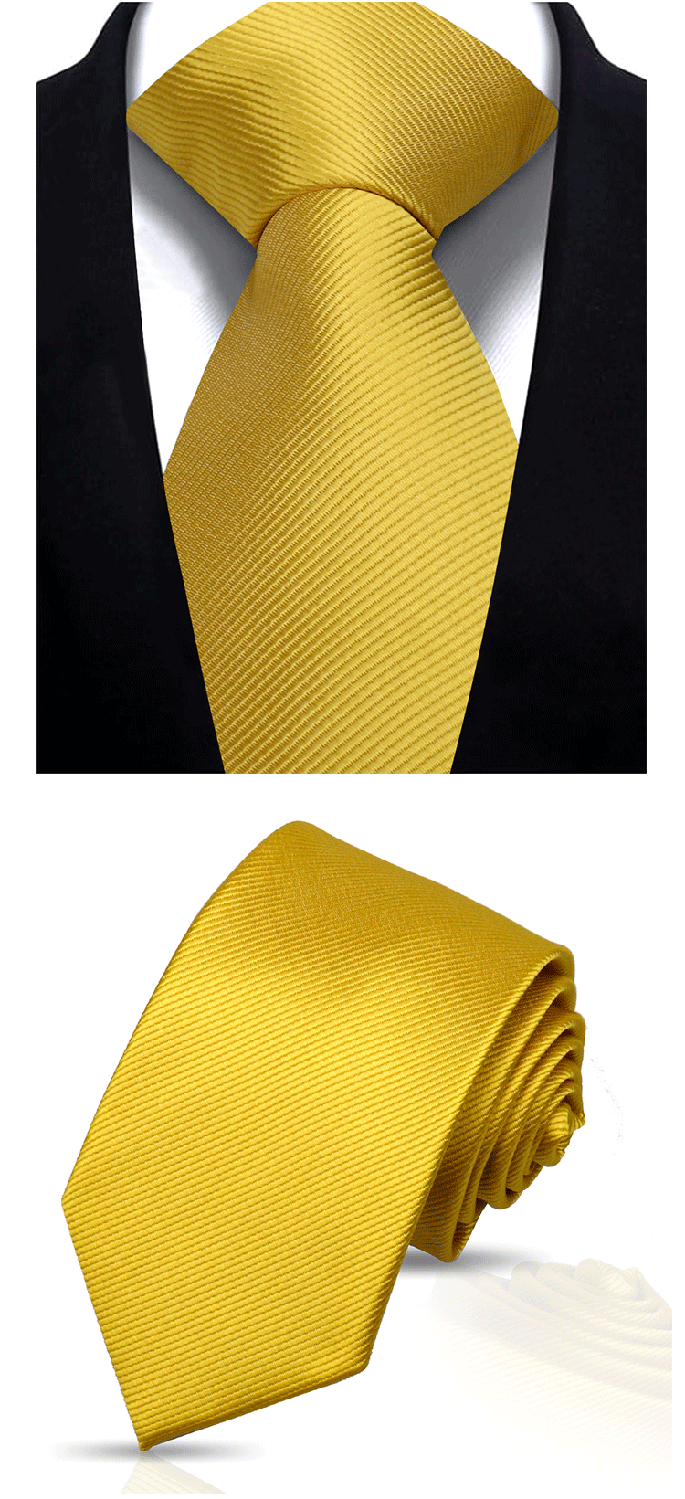 Solid Tie 7.5cm Necktie For Men Fashion Wedding Ties Slim Blue Gray Classic Neckties Men Business Jacquard Woven Classic Gravats