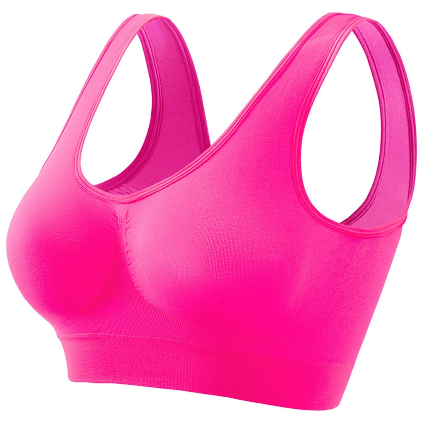 S-5XL Seamless Bras For Women Push Up Hollow Breathable Sports Bra Female Unwired No Pads Crop Top Girls Sexy Lingerie Brassiere