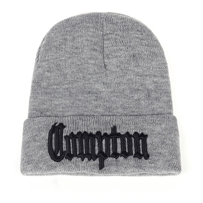 Fashion West beach gangsta nwa compton winter warm fashion Beanies Knitted bonnet Skullies Caps Hip hop gorros knit Hat
