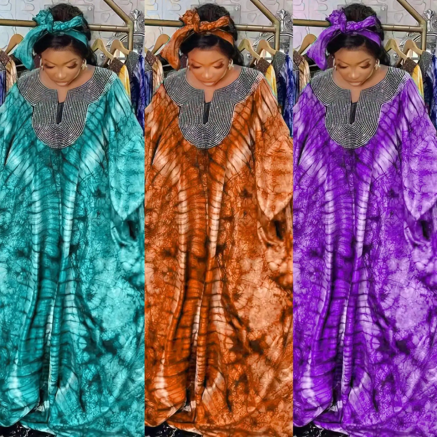 Spring Autumn New African Dresses For Women Vetement Femme Dashiki Abaya Maxi Dress Africa Clothes Dashiki Ankara Dresses