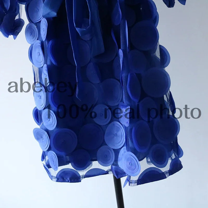 2024 Spring Sexy off shoulder dresses bandage short Dress summer flower Party casual Women beach holiday a-line elegant dress