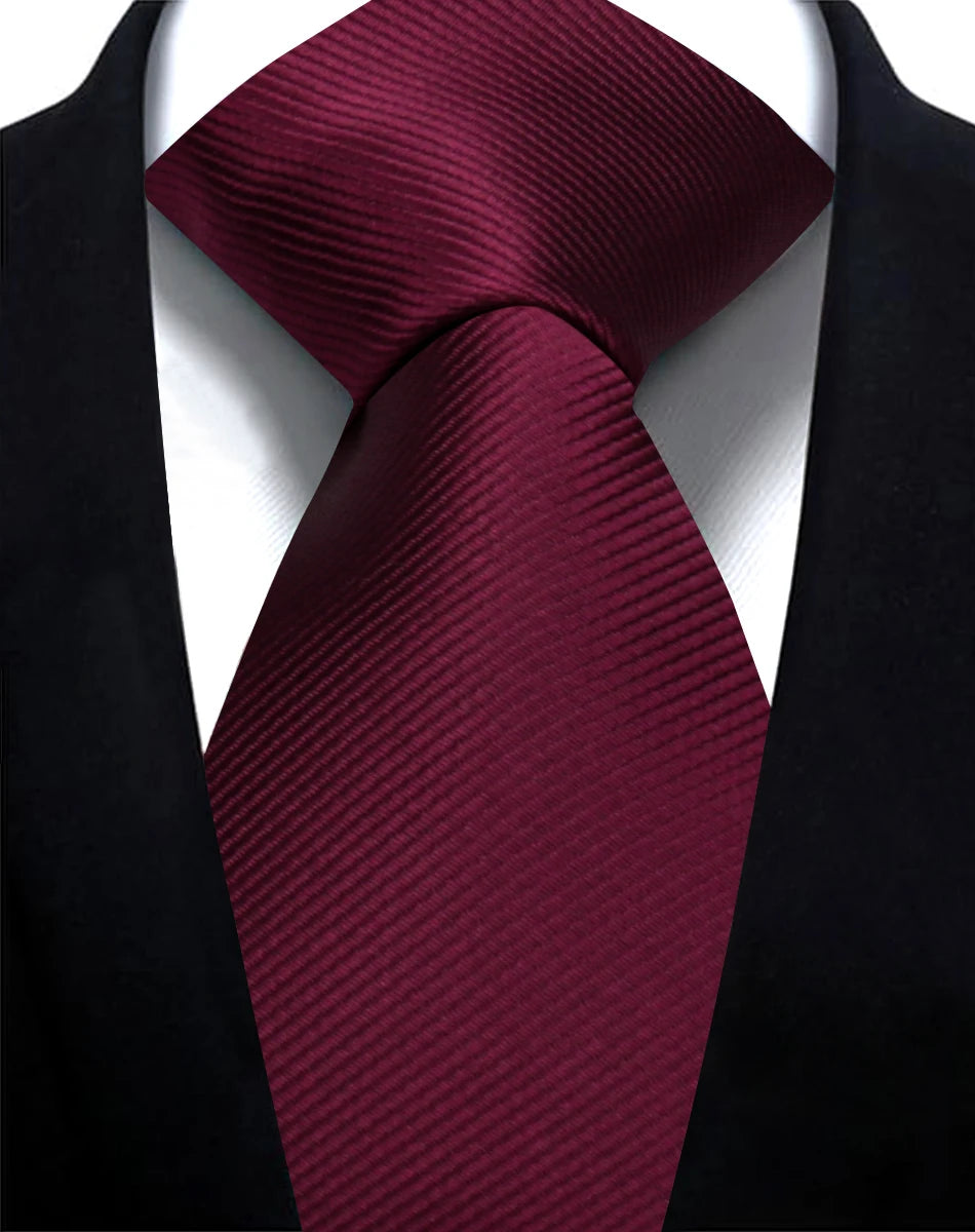 Solid Tie 7.5cm Necktie For Men Fashion Wedding Ties Slim Blue Gray Classic Neckties Men Business Jacquard Woven Classic Gravats