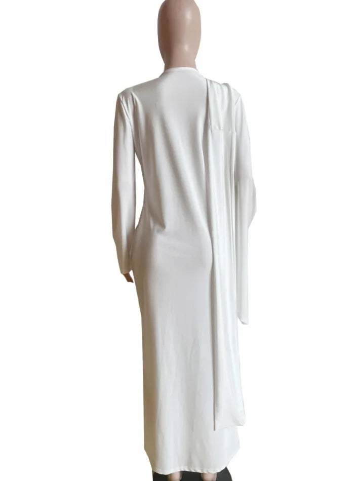 2024 Womens Dresses Spring Elegant Dresses for Women Long Shoulder Strap Loose Solid Color Casual Long Dresses Woman Clothing