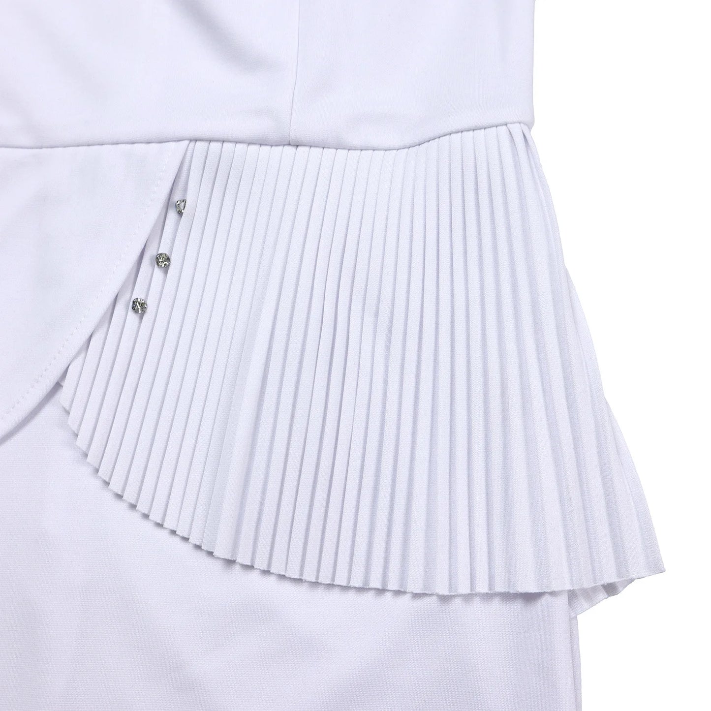 L-3XL Plus Size Elegant Midi Dress 2025 Spring Summer Women Office Lady Dress Casual 3/4 Sleeve Bandage Robe Oversize Dress