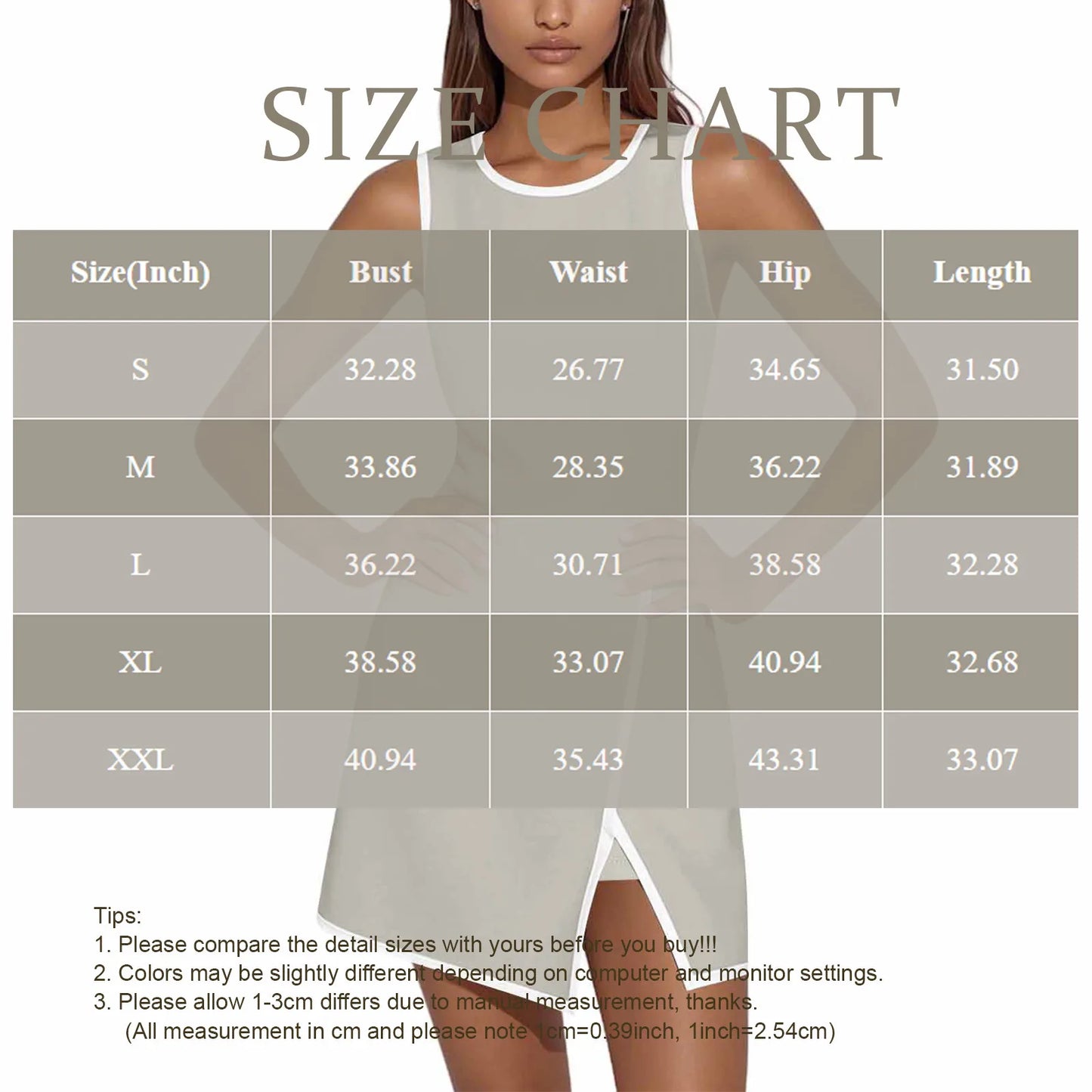 Women's Tennis Dress Summer Workout Dress Athletic Sleeveless Active Dresses Built In Shorts Fashion tight fitting Sports Skirt
