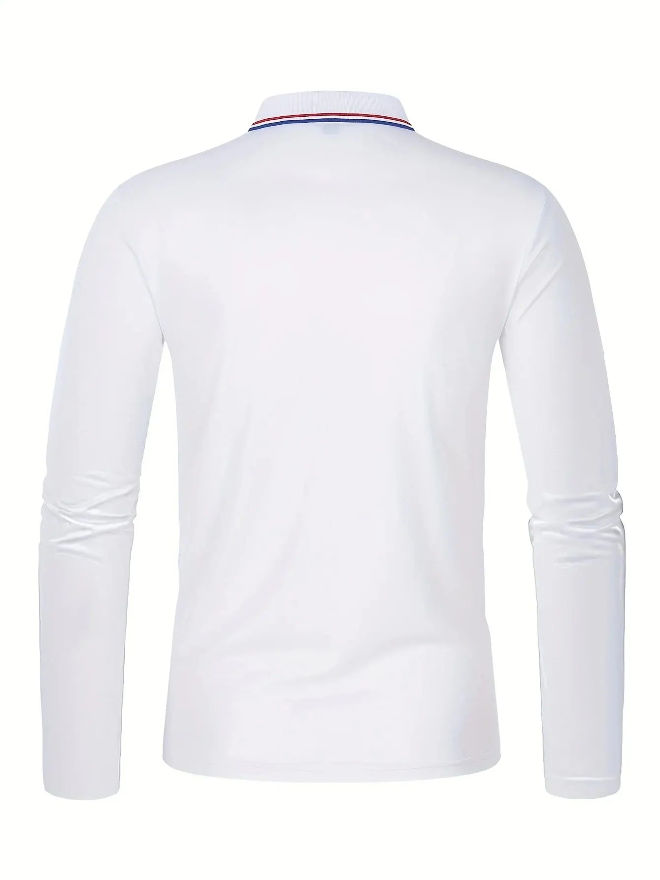 Men's Spring and Autumn Casual Breathable Comfortable Polo Shirt Hot Selling Fashion Men's Business Long Sleeve T-Shirt