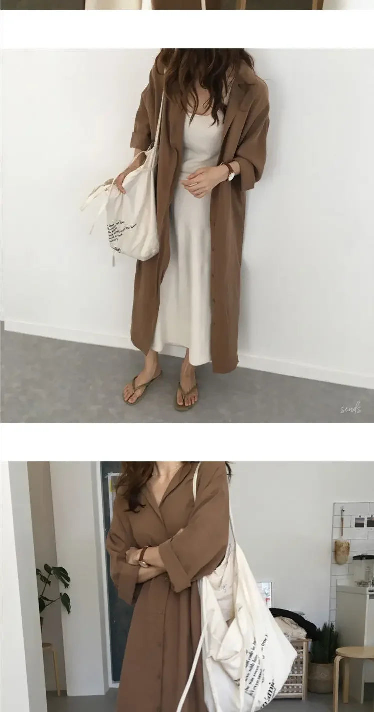 Midi Spring Clothes Shirt Tshirts Dresses for Women 2024 Black Woman Dress One-piece Fashion New in Cotton Xxl Vintage Trendy X
